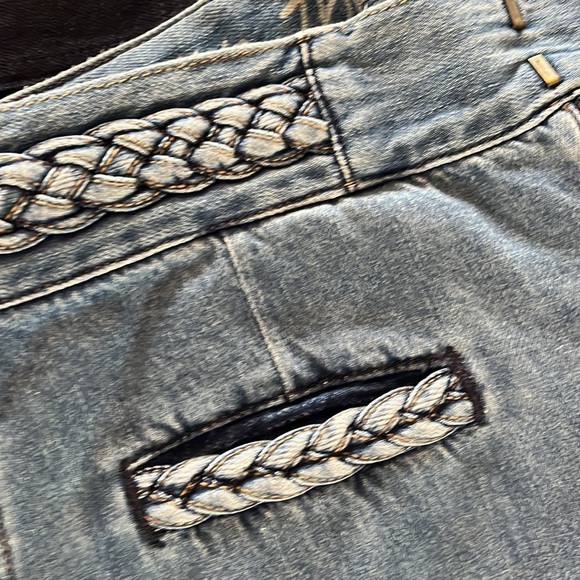 Free People super high rise flares size 30 - Picture 6 of 8